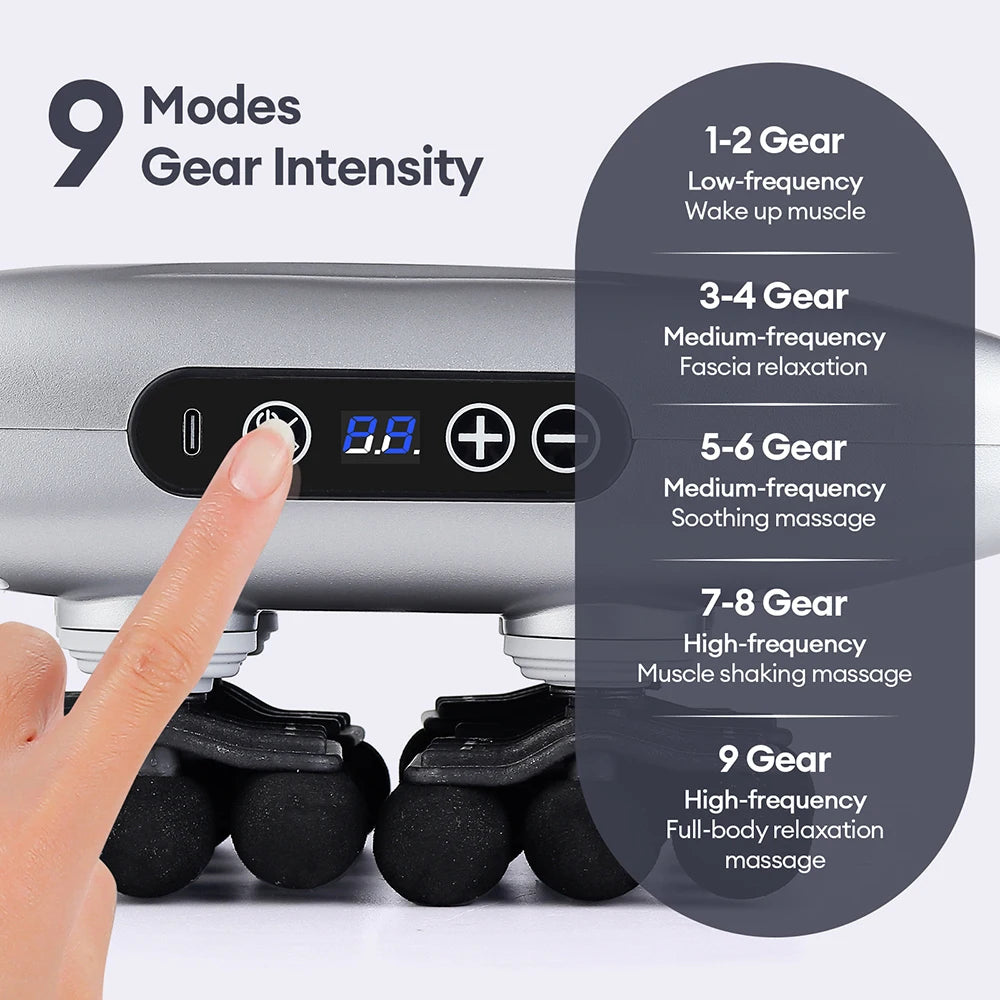 Foreverlily 28-Head Full Body Massage Gun