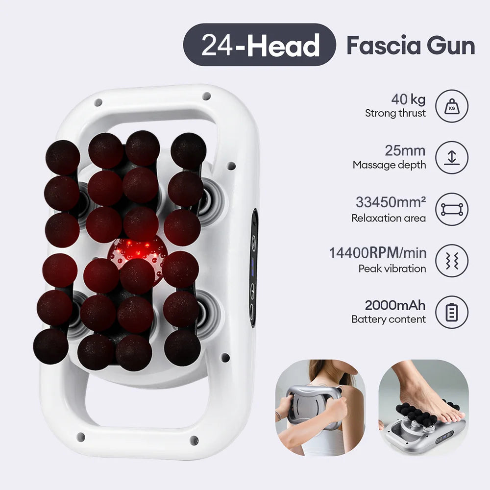 Foreverlily 28-Head Full Body Massage Gun