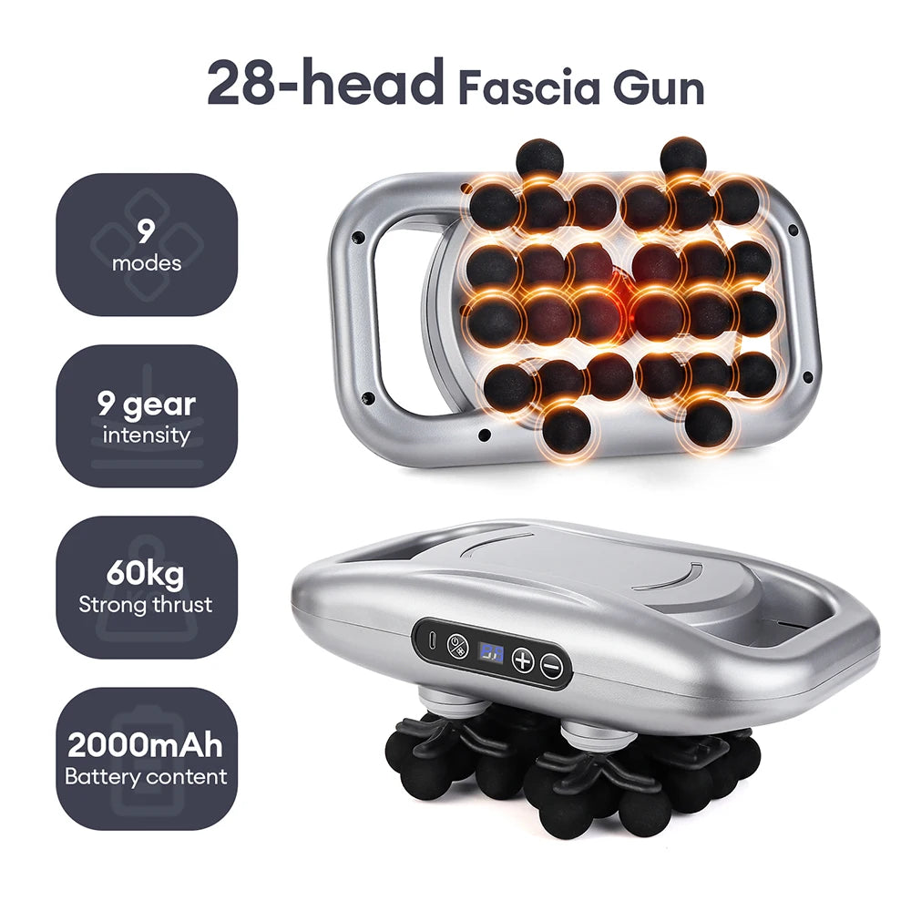 Foreverlily 28-Head Full Body Massage Gun