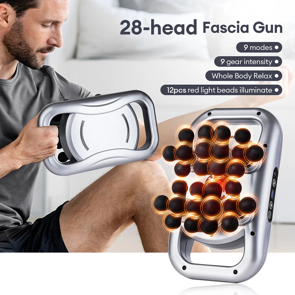 Foreverlily 28-Head Full Body Massage Gun