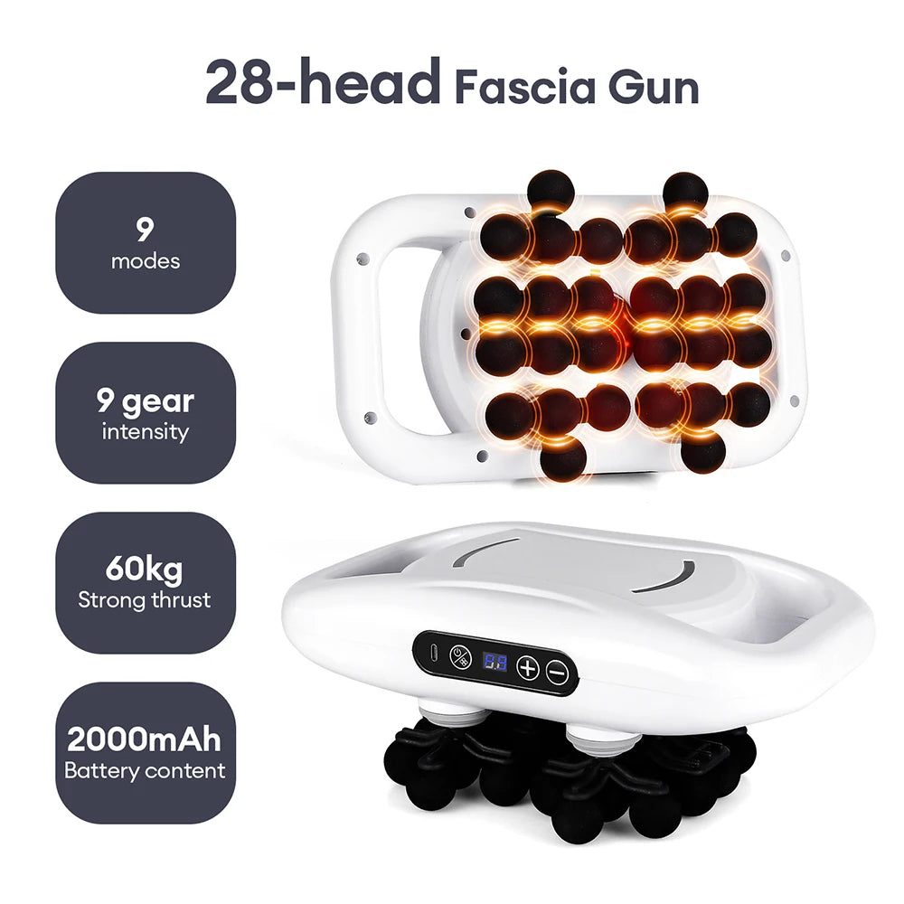Foreverlily 28-Head Full Body Massage Gun