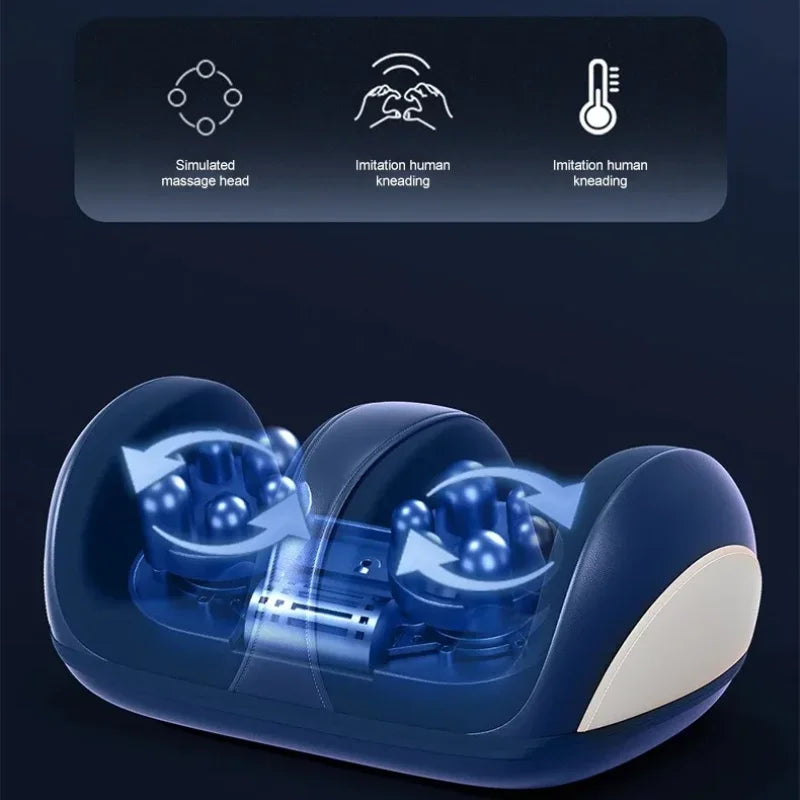 Extra Big Electric Foot Massager with Hot Compress