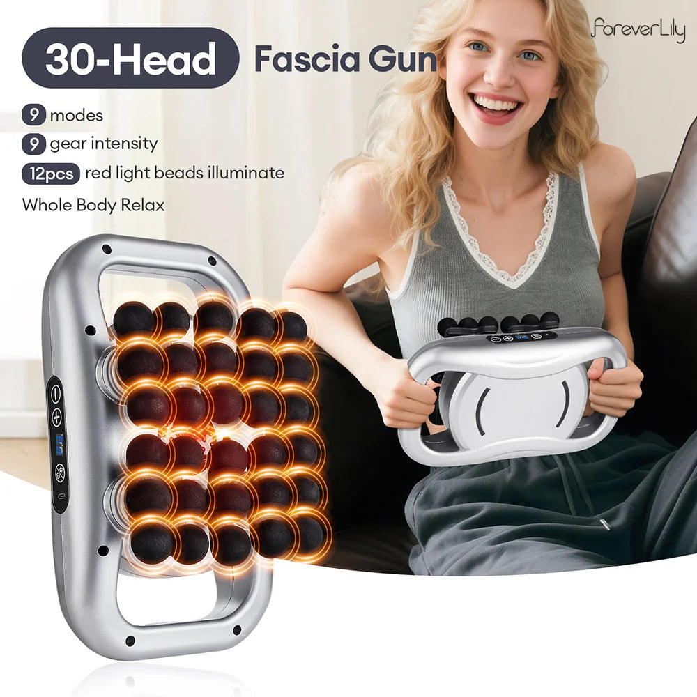 Foreverlily 28-Head Full Body Massage Gun