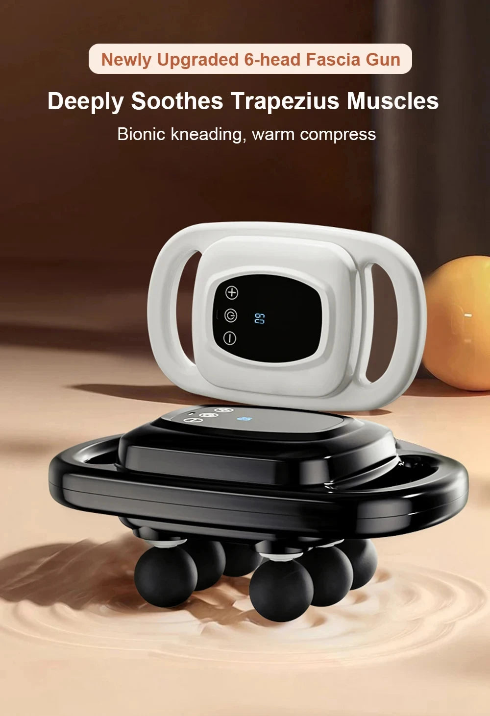 6-Head Massage Gun for Full Body Relief