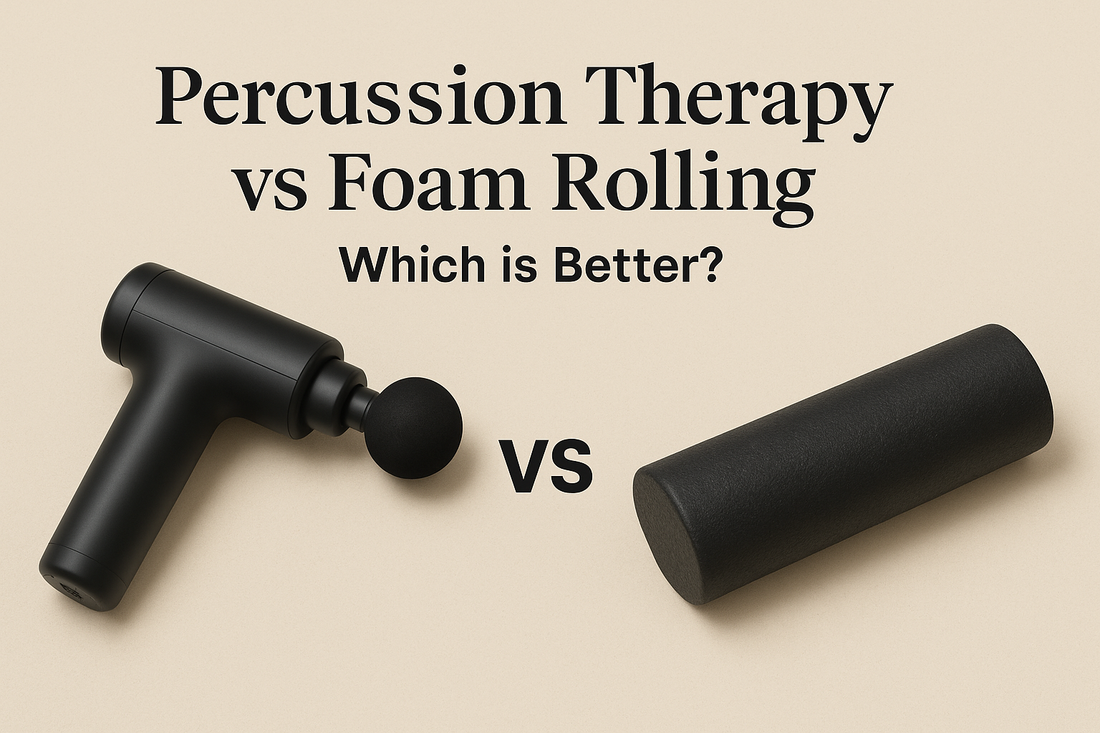 Percussion Therapy vs Foam Rolling: Which is Better?