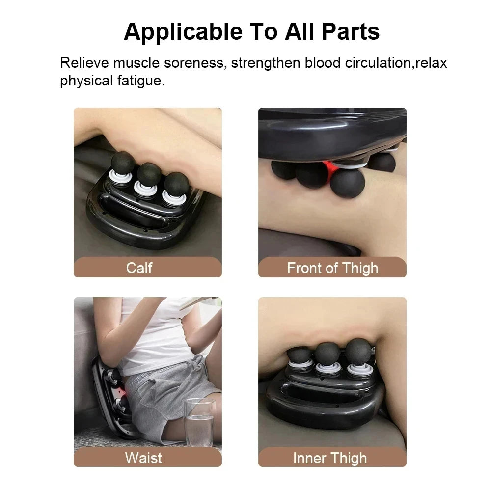6-Head Massage Gun for Full Body Relief